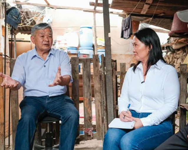 Keiko Fujimori escucha reclamos vecinales y promete “mano dura contra la delincuencia y los extorsionadores para recuperar la paz”