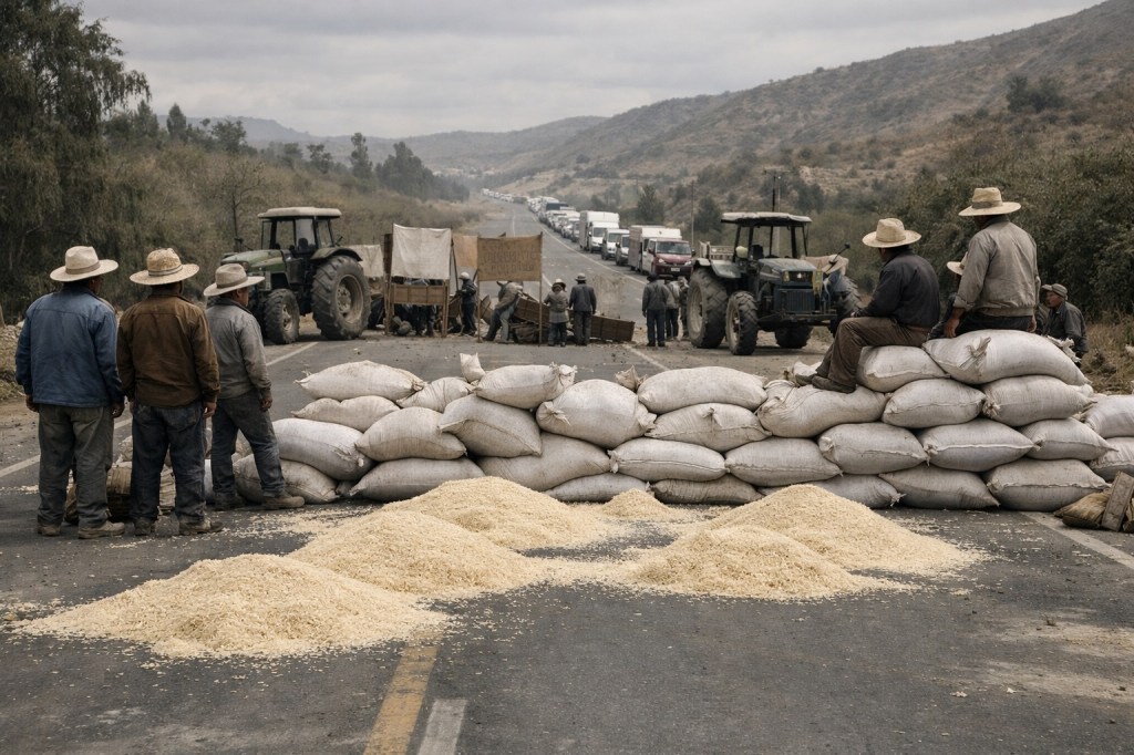 Paro agrario en Perú: agricultores levantan bloqueos tras cuatro&nbsp;días
