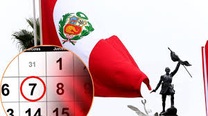 El próximo feriado en Perú será el 7 de junio de&nbsp;2026
