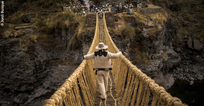 Puente Q’eswachaka: qué es y por qué es Patrimonio de la&nbsp;Humanidad